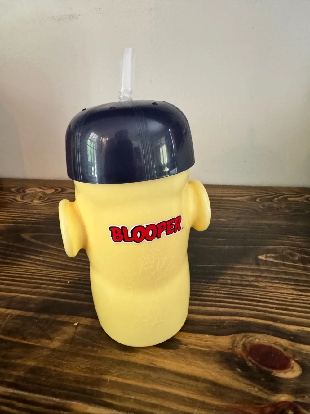 Atlanta Braves Blooper Character Drink Cup with Straw - Navy & Red